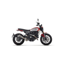 Silencieux Pro-Race ARROW - nichrome dark - homologué - DUCATI SCRAMBLER 800 2025-2026