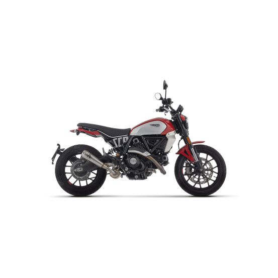 Silencieux Pro-Race ARROW - nichrome dark - homologué - DUCATI SCRAMBLER 800 2025-2026