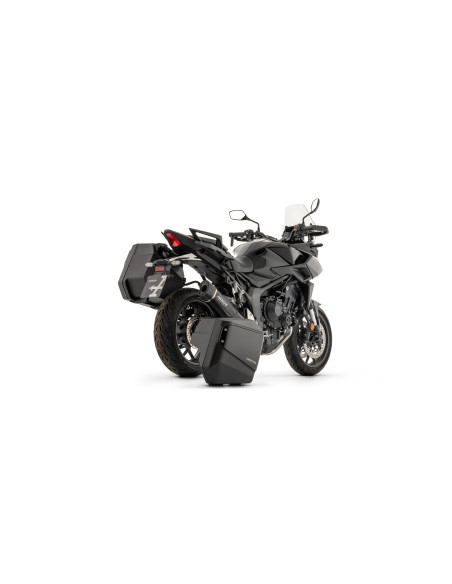 Silencieux Indy Race EVO ARROW - aluminium dark - embout carbone - homologué - HONDA CB 1000 GT 2026