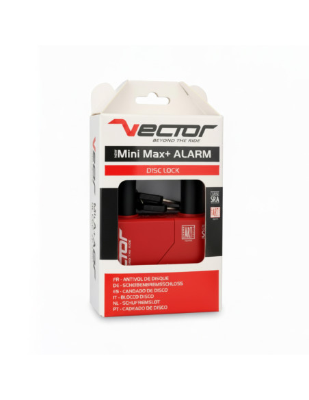 Bloque-disque VECTOR Minimax Alarme - 16,5 mm - 120 dB - Classé SRA/ART4
