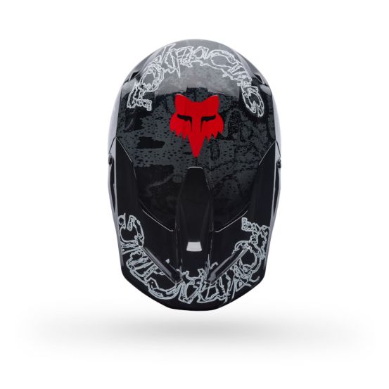 Casque cross Fox 2027 V1 Abyss - Noir