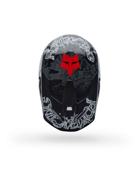 Casque cross Fox 2027 V1 Abyss - Noir
