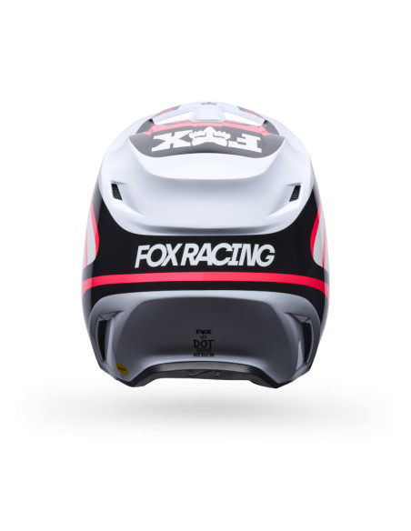 Casque cross Fox 2027 V1 Draft - Blanc