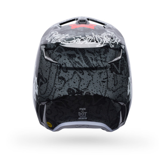 Casque cross Fox 2027 V1 Abyss - Noir