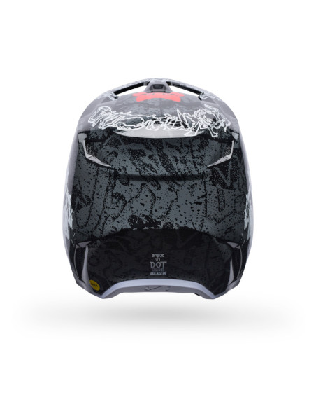 Casque cross Fox 2027 V1 Abyss - Noir