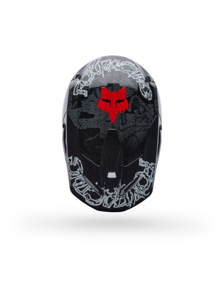 Casque cross Fox 2027 V1 Abyss - Noir