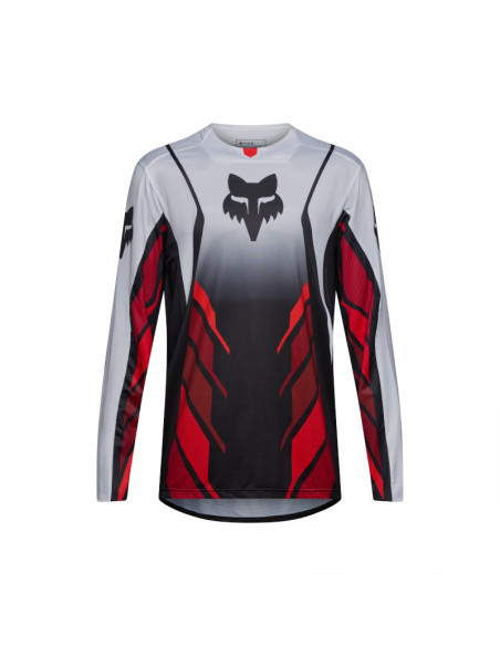Maillot cross Fox 2027 360 Foundry - Rouge Fluo