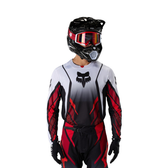 Maillot cross Fox 2027 360 Foundry - Rouge Fluo