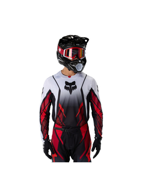 Maillot cross Fox 2027 360 Foundry - Rouge Fluo