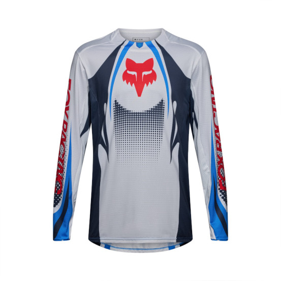 Maillot cross Fox 2027 360 Temper - Blanc