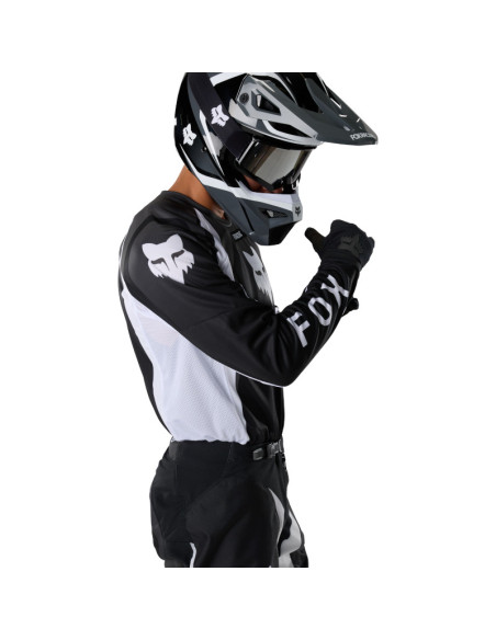 Maillot cross Fox 2027 180 Frame - Noir