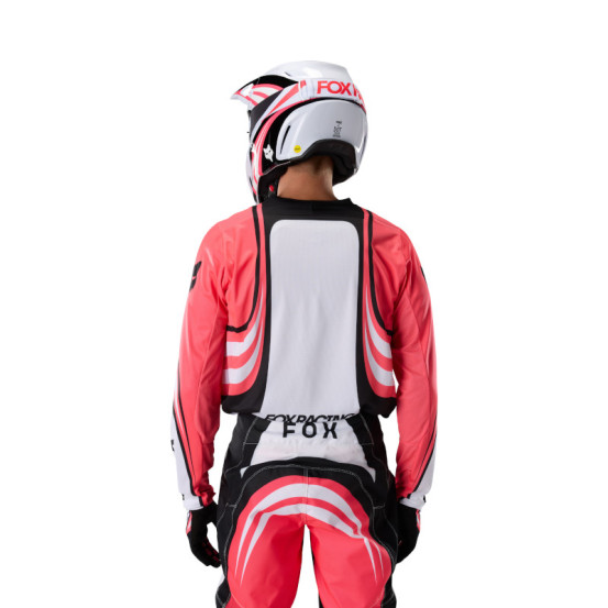 Maillot cross Fox 2027 180 Draft - Blanc