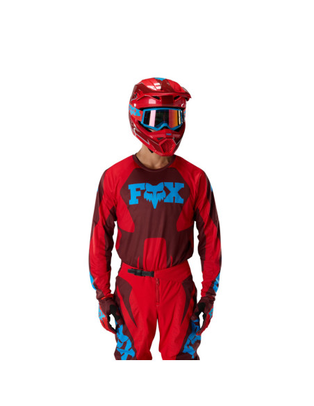 Maillot cross Fox 2027 180 Raid - Rouge