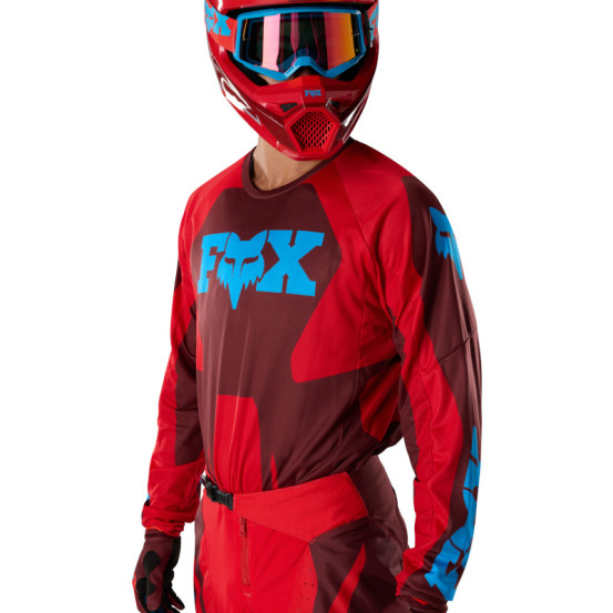 Maillot cross Fox 2027 180 Raid - Rouge