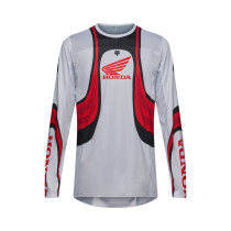 Maillot cross Fox 2027 180 Honda - Blanc Rouge