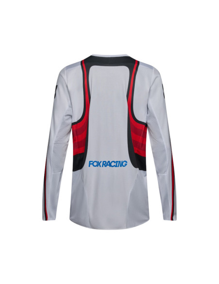 Maillot cross Fox 2027 180 Honda - Blanc Rouge