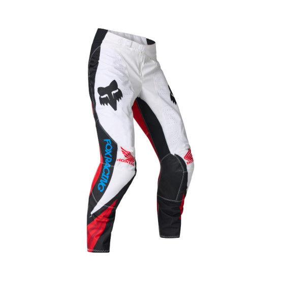 Pantalon cross Fox 2027 180 Honda - Blanc Rouge