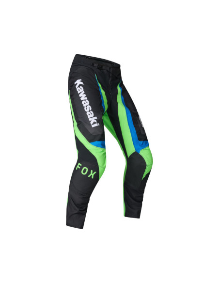 Pantalon cross Fox 2027 180 Kawasaki - Noir