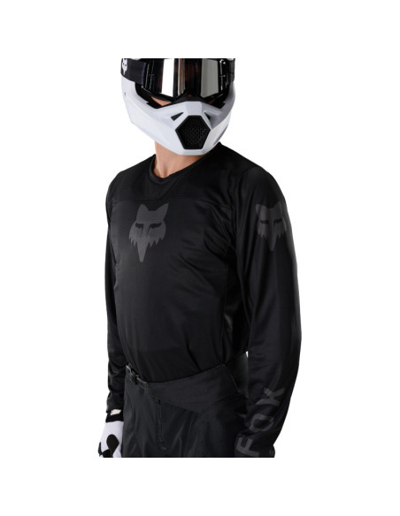 Maillot cross Fox 2027 180 Blackout - Noir