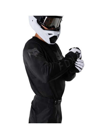 Maillot cross Fox 2027 180 Blackout - Noir