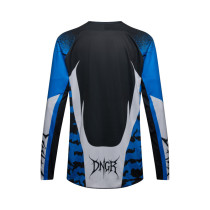 Maillot cross Fox 2027 180 Hd38 - Noir Bleu 2