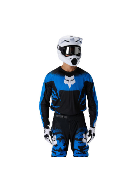 Maillot cross Fox 2027 180 Hd38 - Noir Bleu