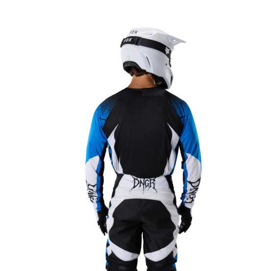 Maillot cross Fox 2027 180 Hd38 - Noir Bleu