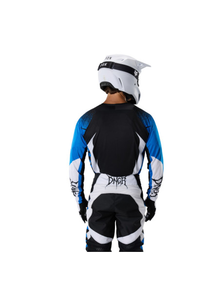 Maillot cross Fox 2027 180 Hd38 - Noir Bleu
