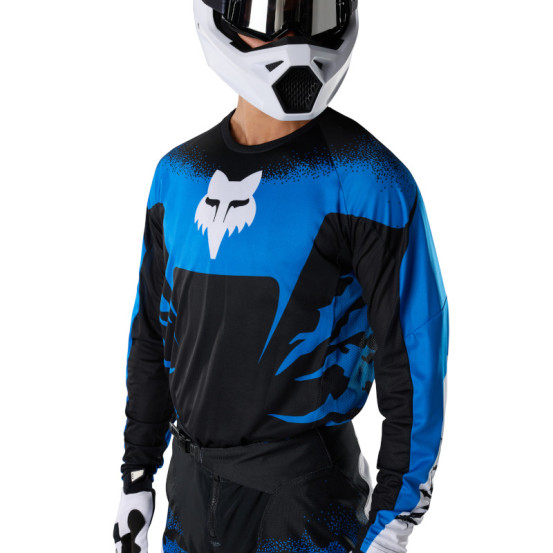 Maillot cross Fox 2027 180 Hd38 - Noir Bleu