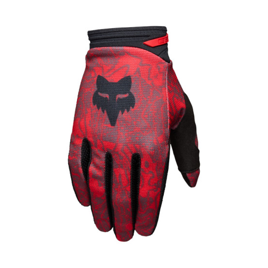 Gants cross Fox 2027 180 Abyss - Rouge Fluo