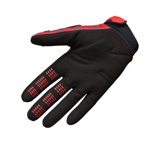 Gants cross Fox 2027 180 Abyss - Rouge Fluo