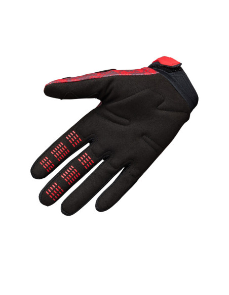 Gants cross Fox 2027 180 Abyss - Rouge Fluo