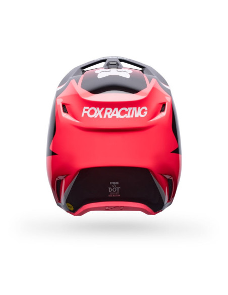Casque cross enfant Fox 2027 V1 Frame - Rose Fluo