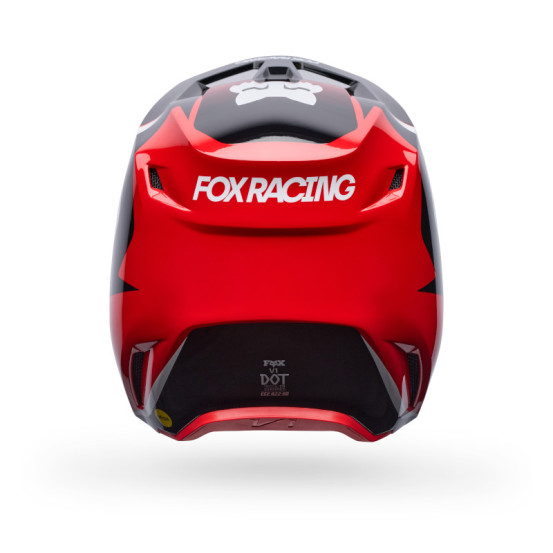 Casque cross enfant Fox 2027 V1 Frame - Rouge
