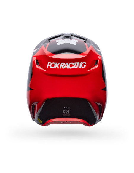Casque cross enfant Fox 2027 V1 Frame - Rouge