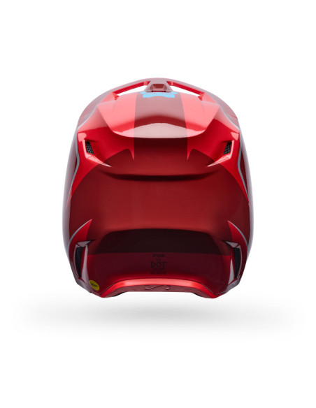 Casque cross enfant Fox 2027 V1 Raid - Rouge