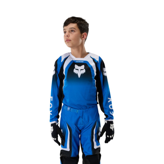 Maillot cross enfant Fox 2027 180 Frame - Bleu