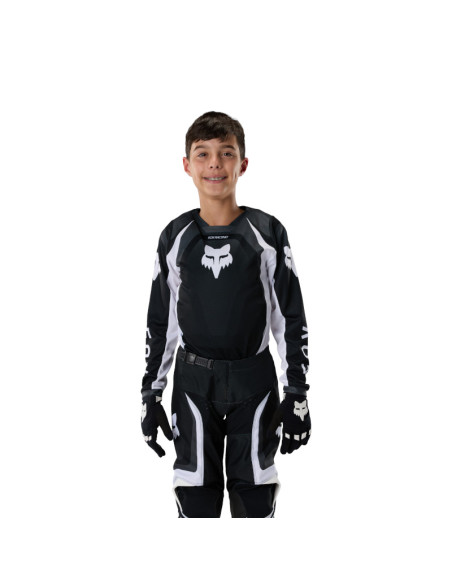 Maillot cross enfant Fox 2027 180 Frame - Noir