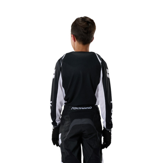 Maillot cross enfant Fox 2027 180 Frame - Noir