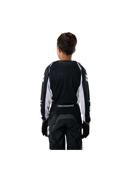 Maillot cross enfant Fox 2027 180 Frame - Noir