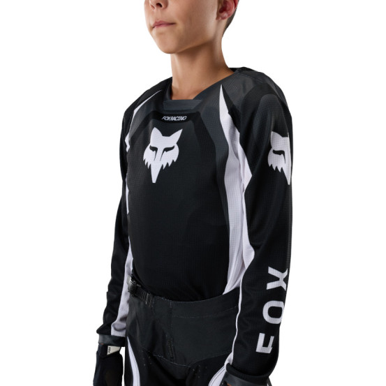 Maillot cross enfant Fox 2027 180 Frame - Noir