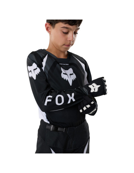 Maillot cross enfant Fox 2027 180 Frame - Noir