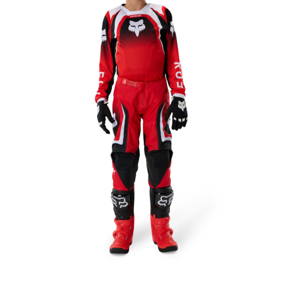 Pantalon cross enfant Fox 2027 180 Frame - Rouge