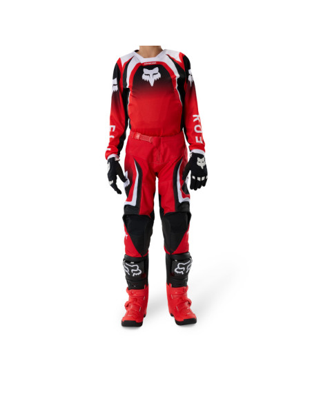Pantalon cross enfant Fox 2027 180 Frame - Rouge