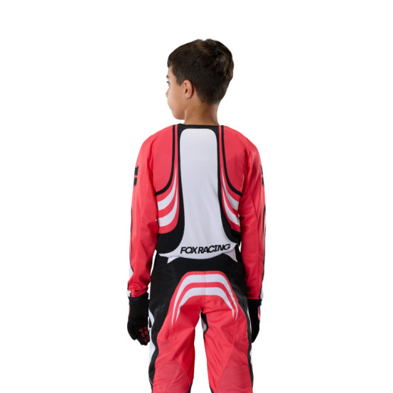 Maillot cross enfant Fox 2027 180 Draft - Blanc