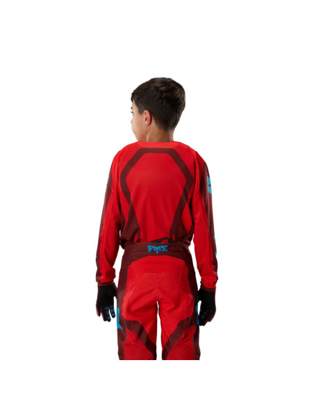 Maillot cross enfant Fox 2027 180 Raid - Rouge
