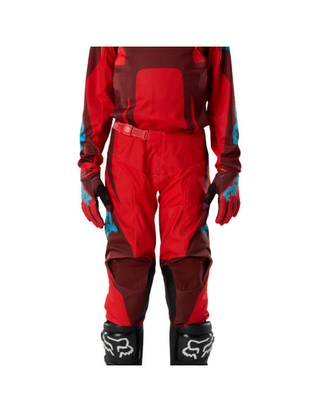 Pantalon cross enfant Fox 2027 180 Raid - Rouge