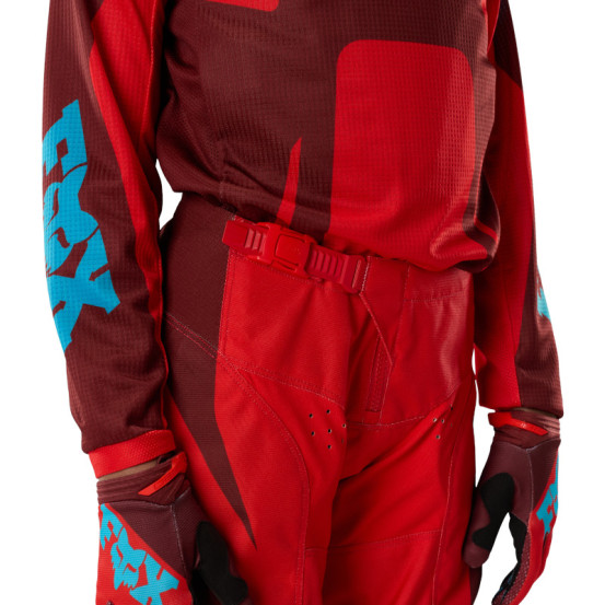 Pantalon cross enfant Fox 2027 180 Raid - Rouge