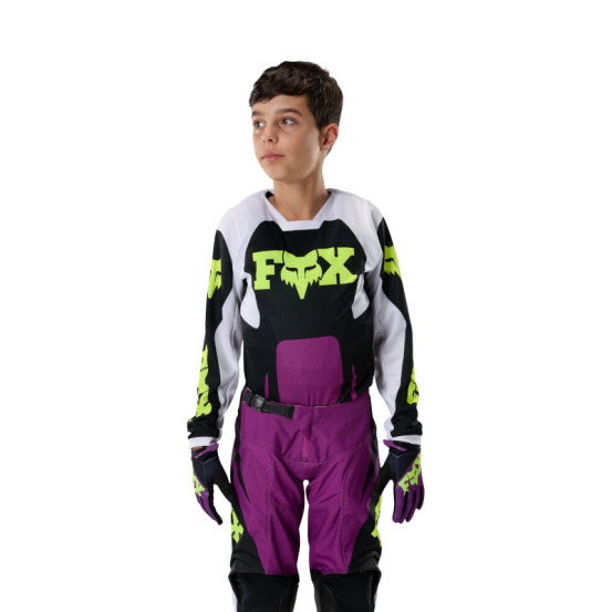 Maillot cross enfant Fox 2027 180 Raid - Violet