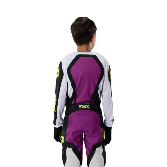 Maillot cross enfant Fox 2027 180 Raid - Violet
